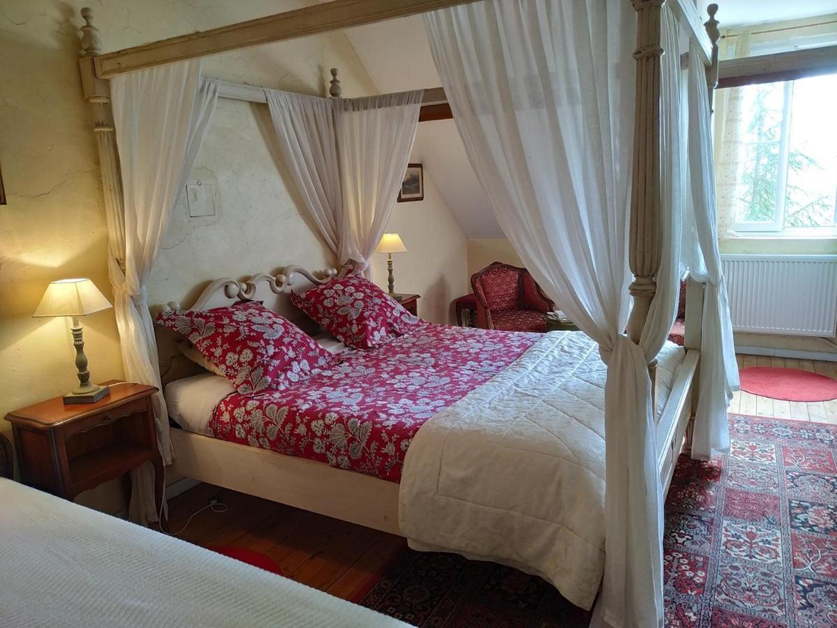 Chateau De Belle-Vue Bed & Breakfast Sainte-Cecile  Bagian luar foto